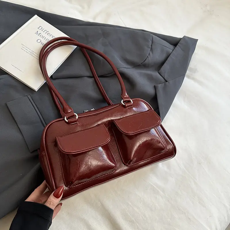 Women's White Square Shoulder Bag 2024 Trend - Image 2