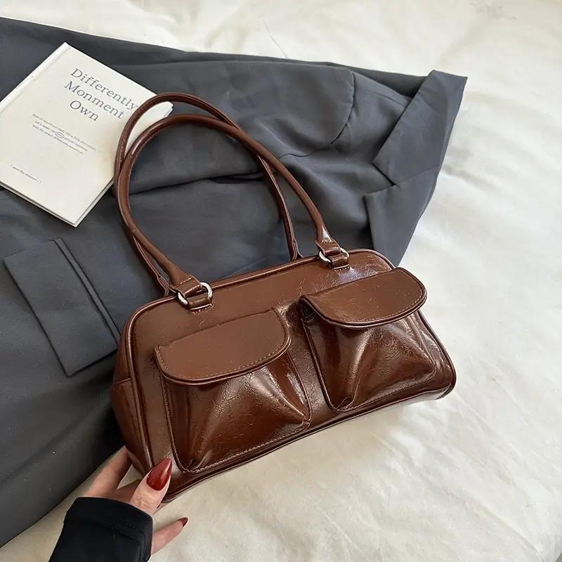 Women's White Square Shoulder Bag 2024 Trend - Image 6