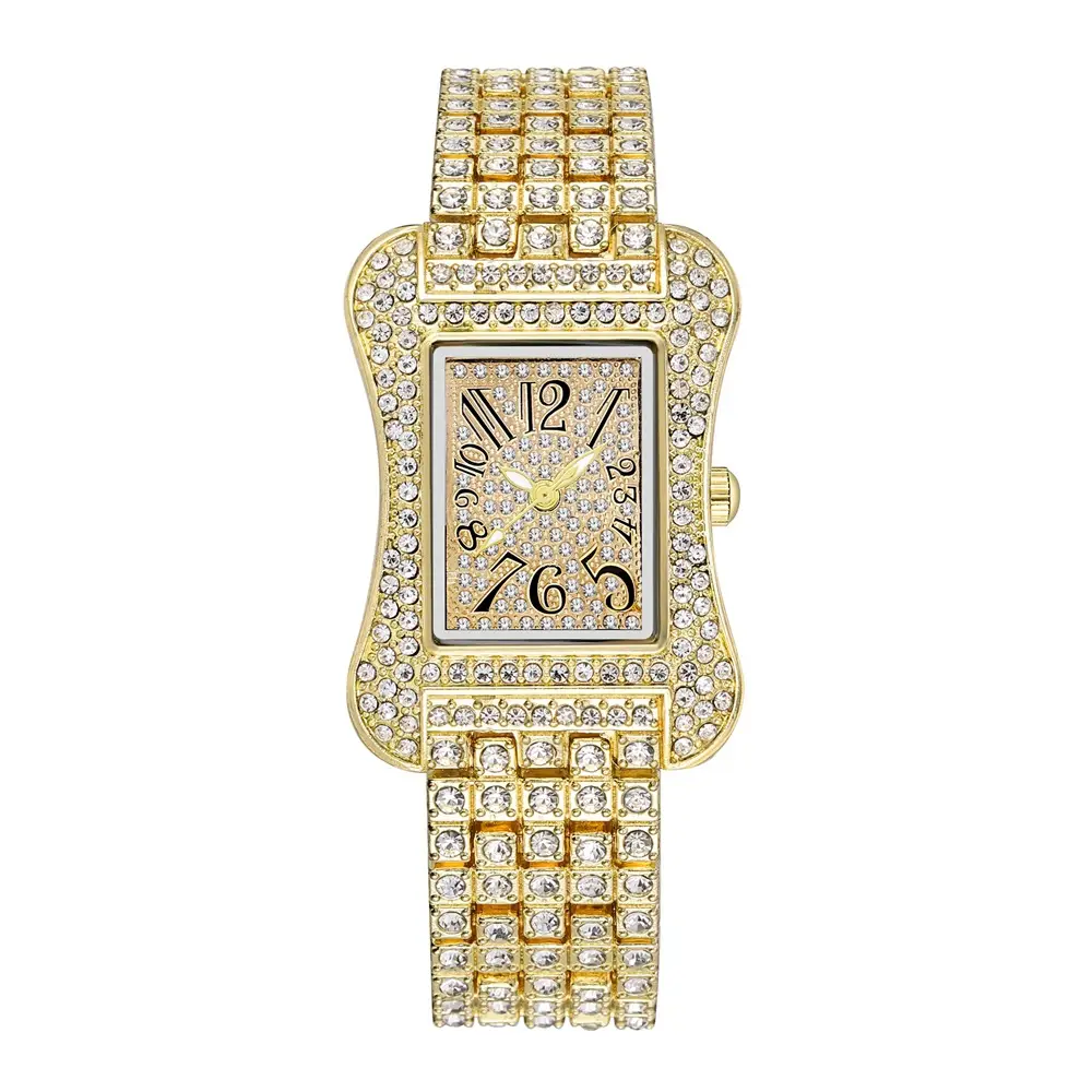 Square Luxury Diamond Watch for Women - Image 6