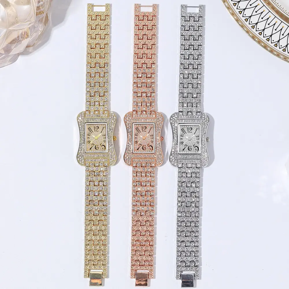 Square Luxury Diamond Watch for Women — feature 8