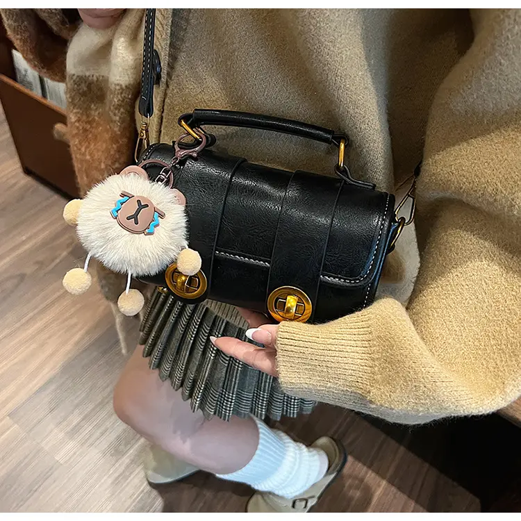 Retro Brown Satchel Shoulder Bag for Women 2025 — feature 27