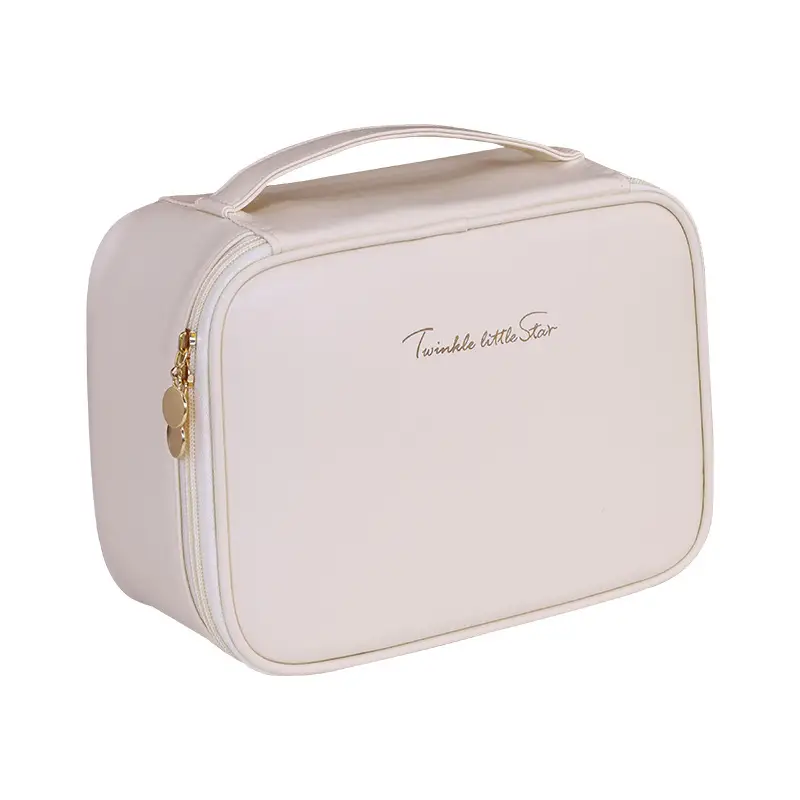 Cross-border Partition Storage Portable Wash Bag Travel High-end Large Capacity Skin Care Cosmetic Brush Cosmetic Storage Bag