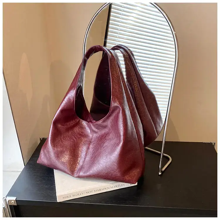 Vintage Korean Style Black Tote Bag for Women — feature 14