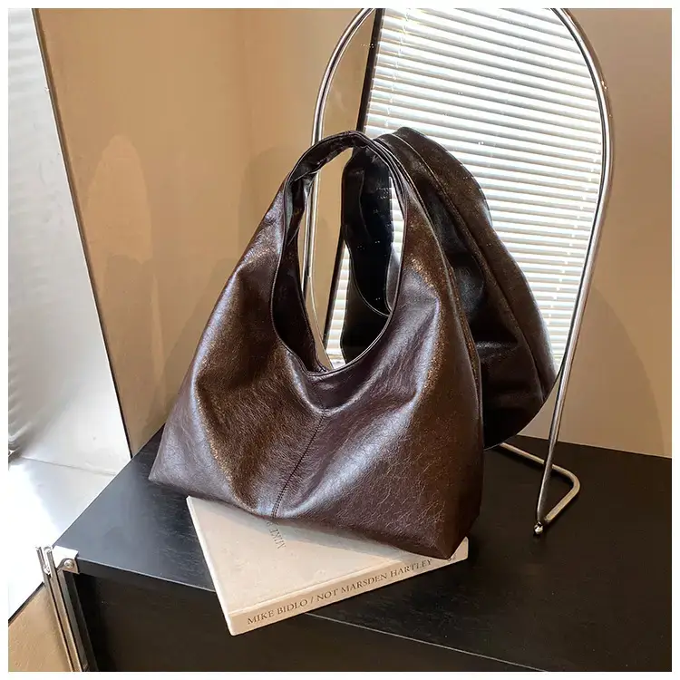 Vintage Korean Style Black Tote Bag for Women — feature 22