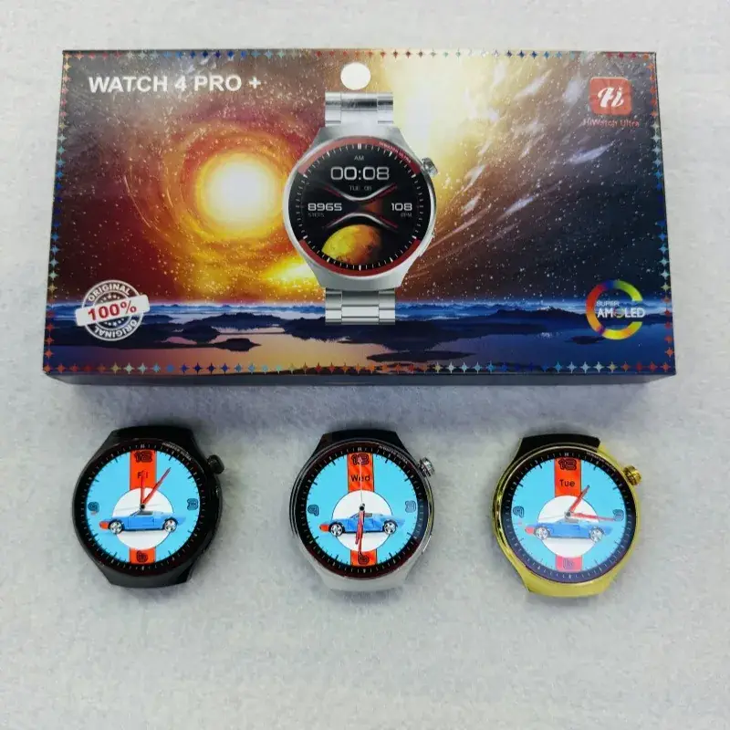 Smart Watch with Space Exploration Display & Bluetooth Call