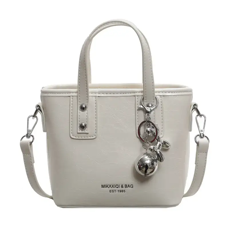 Women's High-End Bell Bag Cream 2024 - Image 2