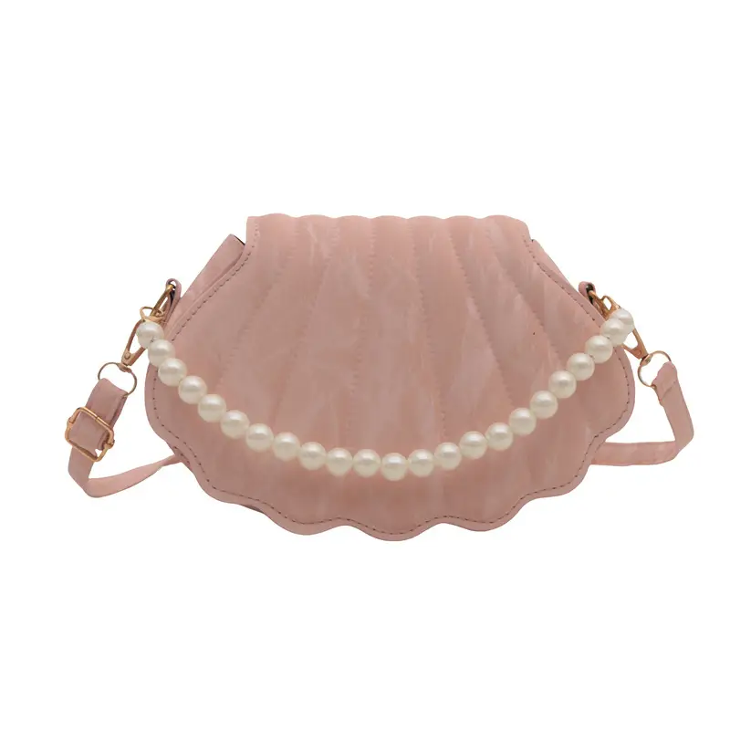Women's Pearl Embellished Shoulder Bag White - Image 3