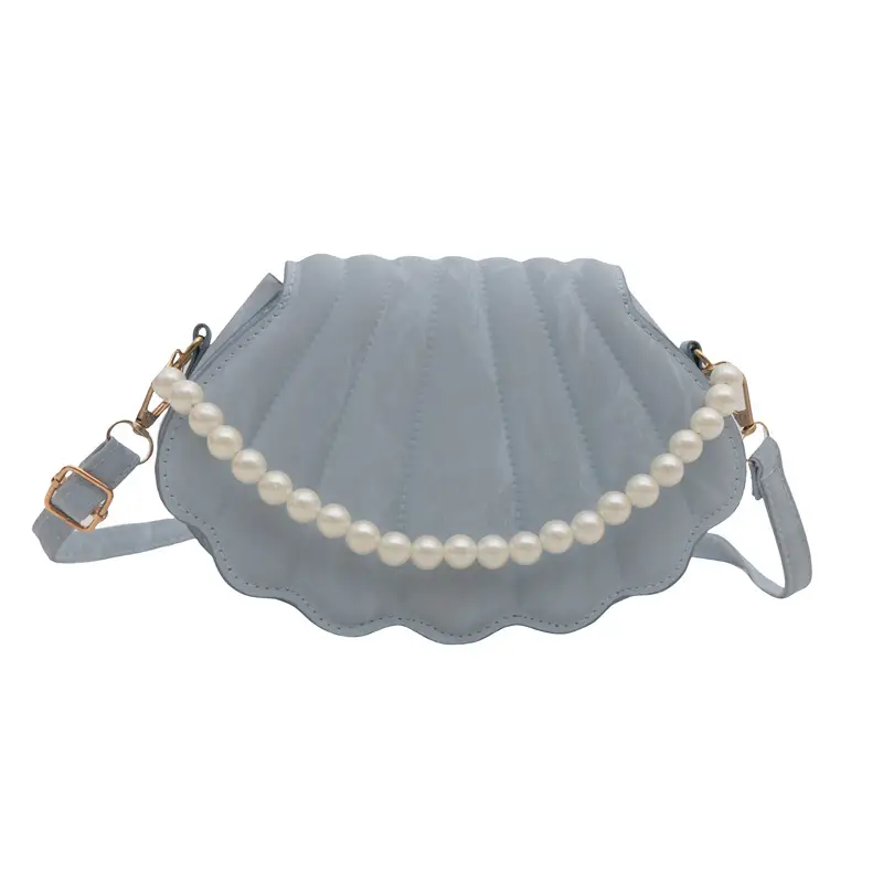 Women's Pearl Embellished Shoulder Bag White - Image 5
