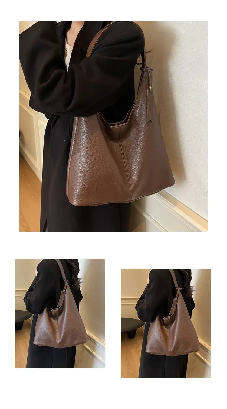 Large Capacity Leopard Print Shoulder Bag for Women — feature 12
