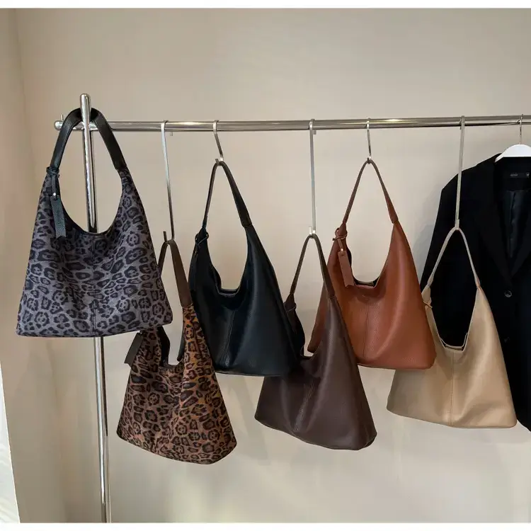 Large Capacity Leopard Print Shoulder Bag for Women — feature 15