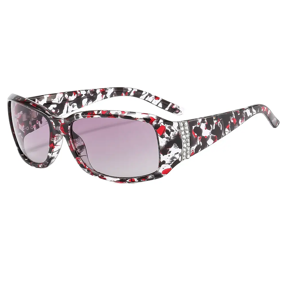 Classic European Sunglasses with Diamonds for Women - Image 8
