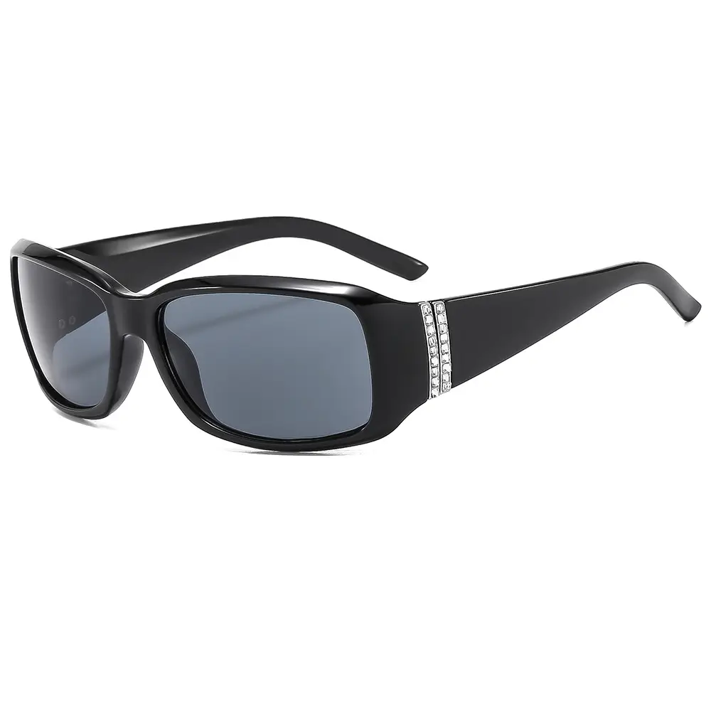 Classic European Sunglasses with Diamonds for Women - Image 9