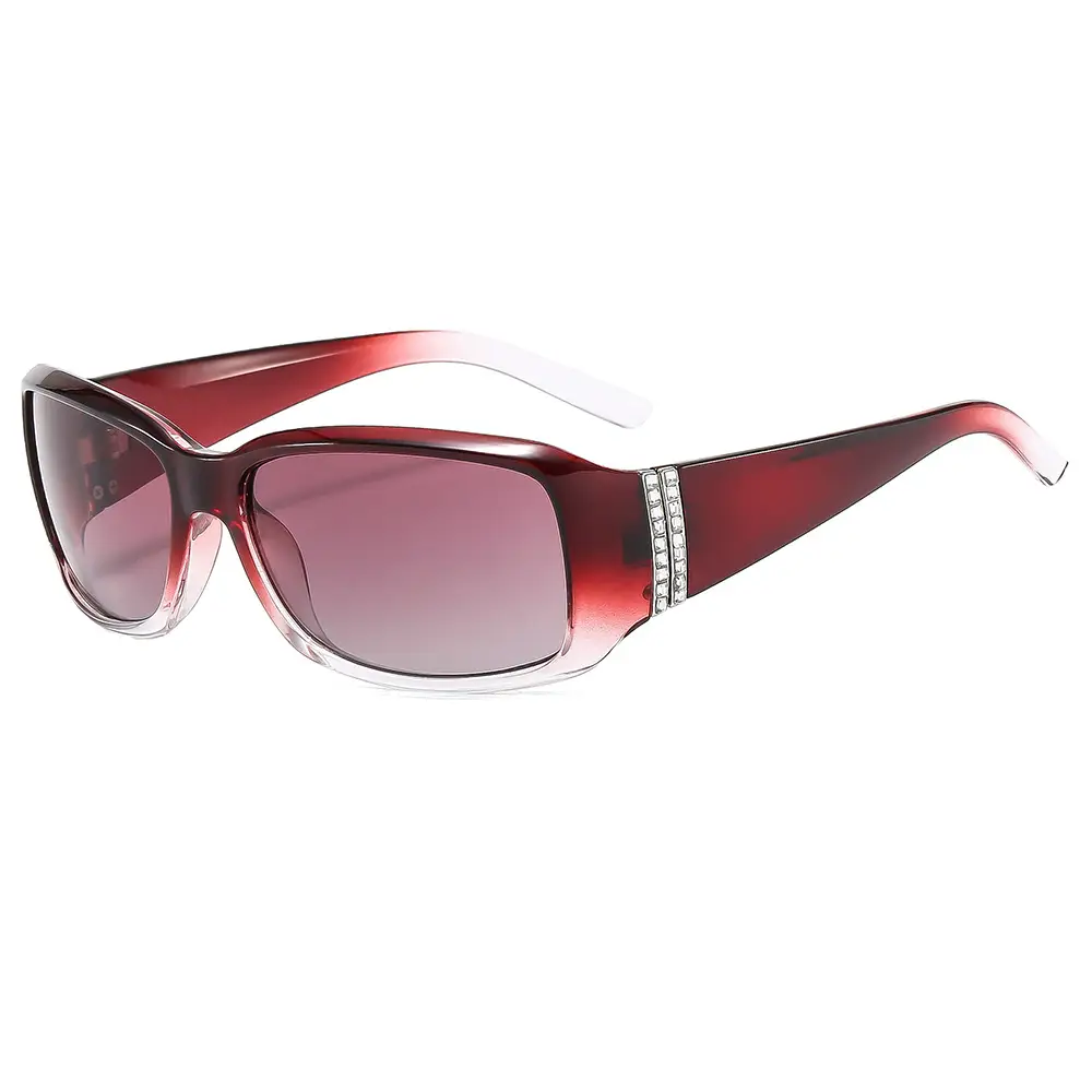 Classic European Sunglasses with Diamonds for Women - Image 10