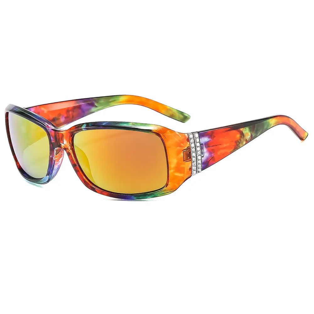 Classic European Sunglasses with Diamonds for Women - Image 12