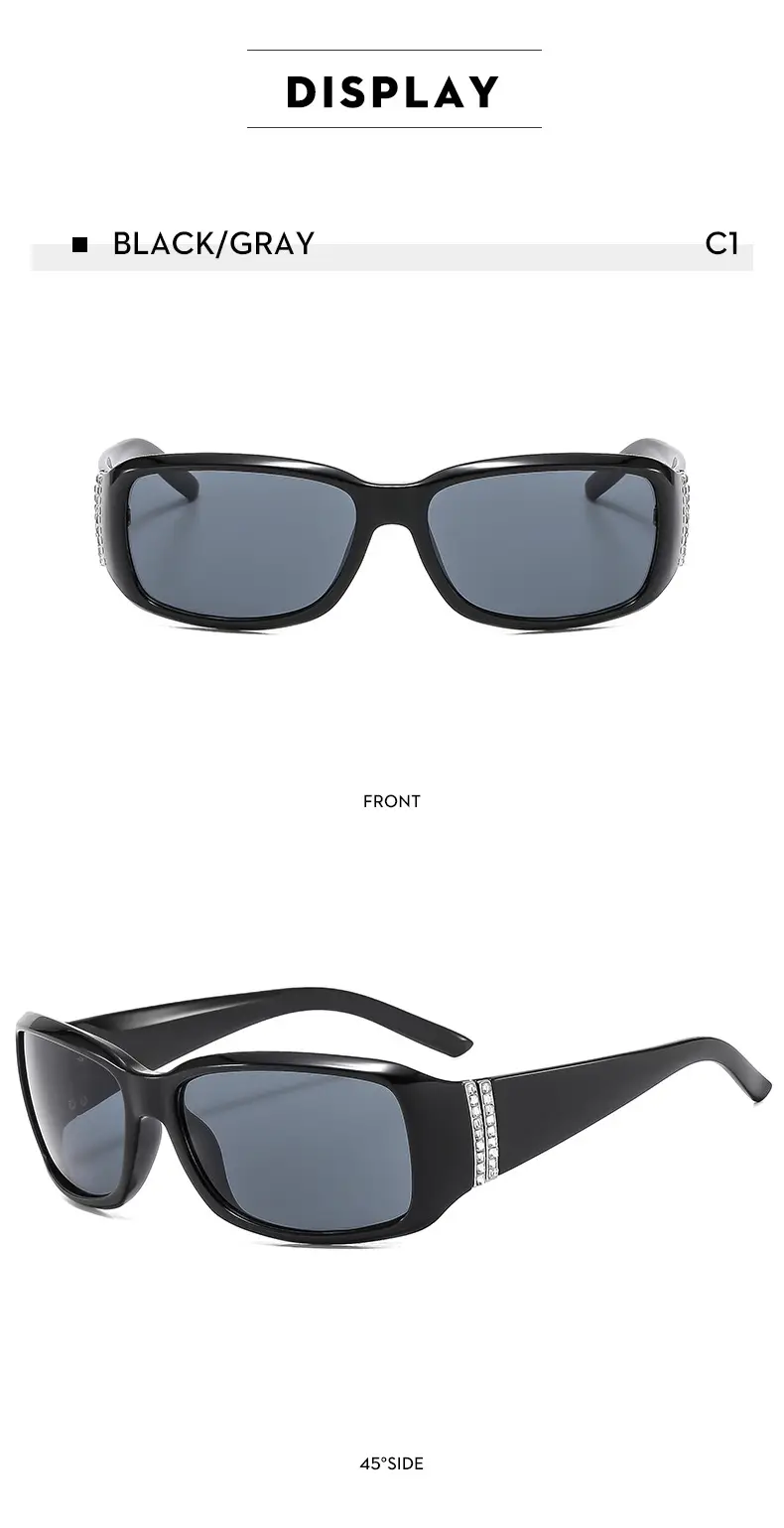 Classic European Sunglasses with Diamonds for Women — feature 11