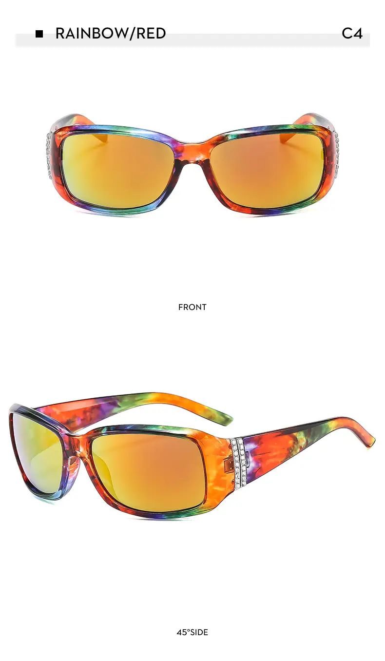 Classic European Sunglasses with Diamonds for Women — feature 14