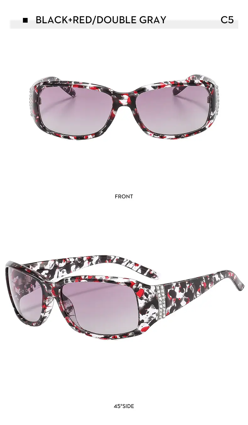 Classic European Sunglasses with Diamonds for Women — feature 15