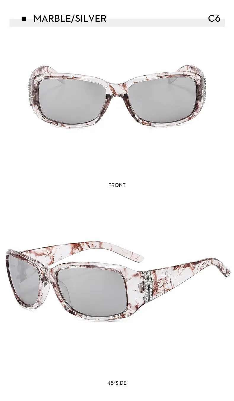 Classic European Sunglasses with Diamonds for Women — feature 16