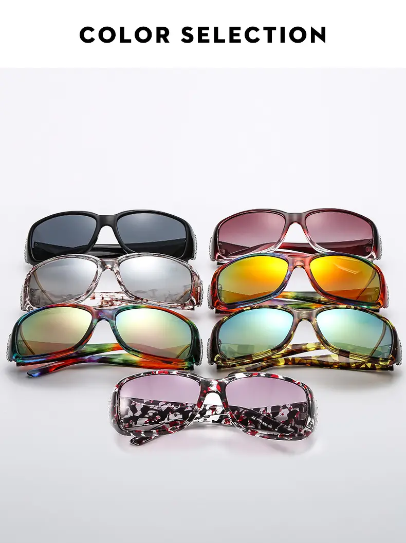 Classic European Sunglasses with Diamonds for Women — feature 5