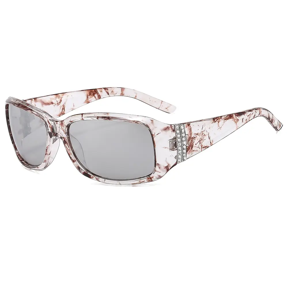 Classic European Sunglasses with Diamonds for Women - Image 6