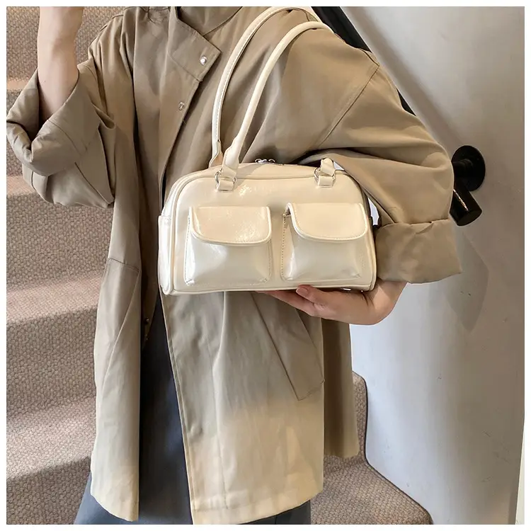 Women's 2024 Autumn Shoulder Bag Brown Korean Style — feature 30