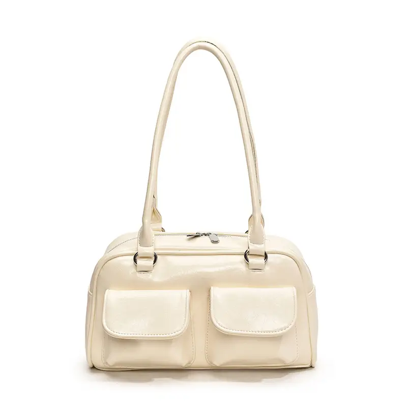 Women's 2024 Autumn Shoulder Bag Brown Korean Style - Image 2