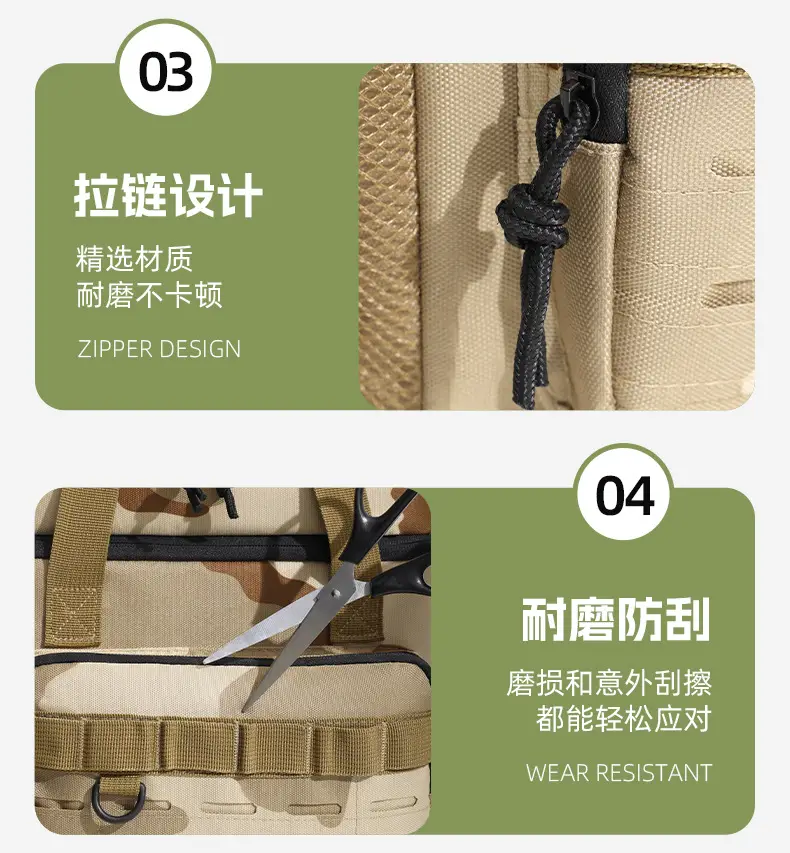Camouflage Insulated Picnic Bag with Double Layer Ice Pack — feature 13