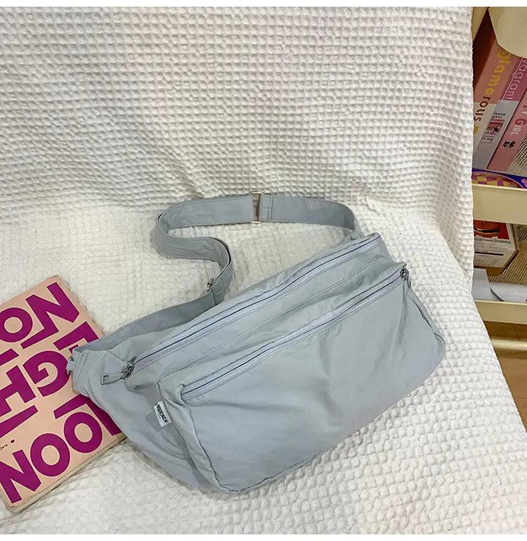 Cycling Shoulder Bag Men Light Blue Large Capacity — feature 29