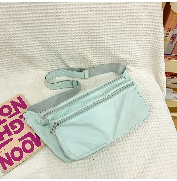 Cycling Shoulder Bag Men Light Blue Large Capacity — feature 31