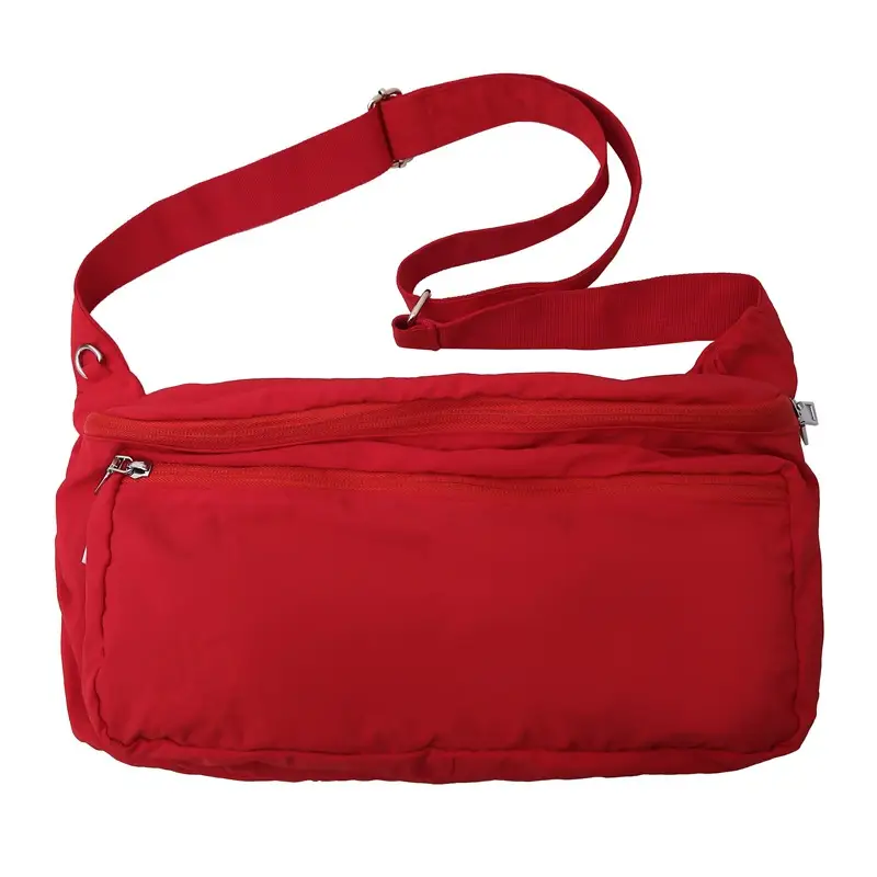 Cycling Shoulder Bag Men Light Blue Large Capacity - Image 5