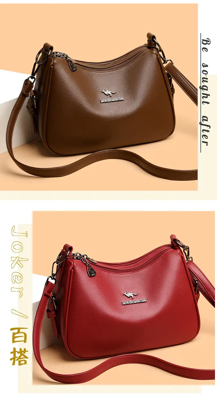 Black Kangaroo Shoulder Tote Bag Women 2024 — feature 11