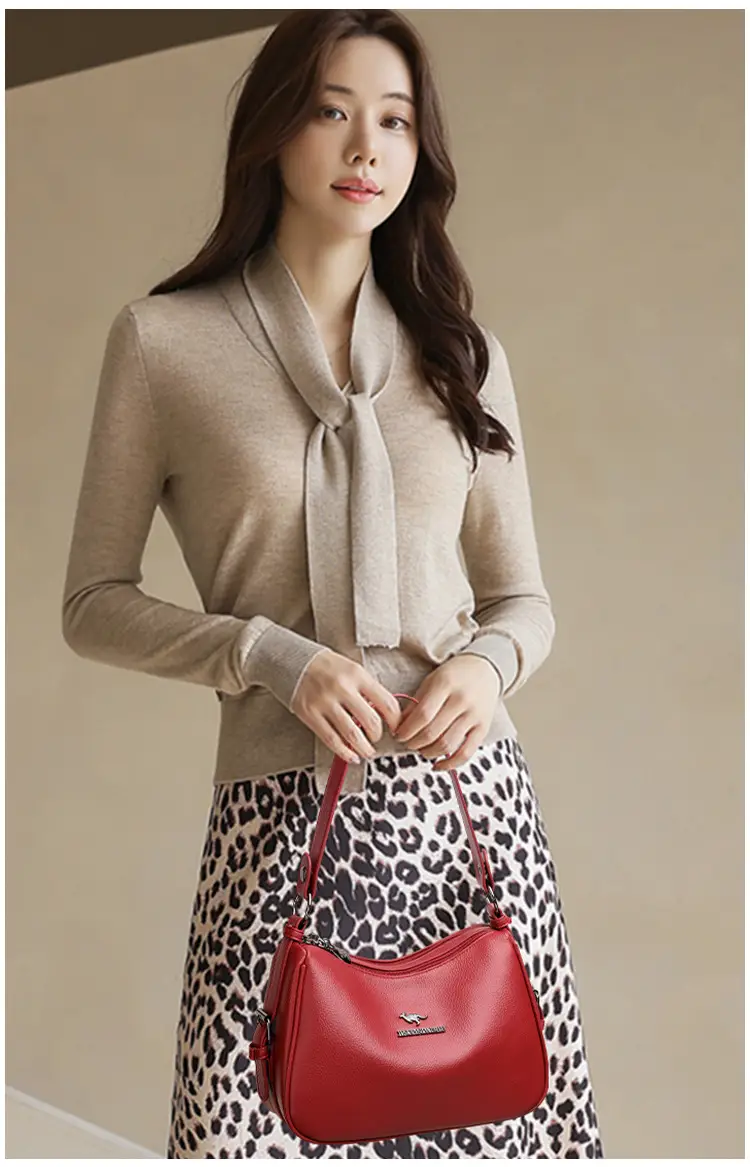 Black Kangaroo Shoulder Tote Bag Women 2024 — feature 16
