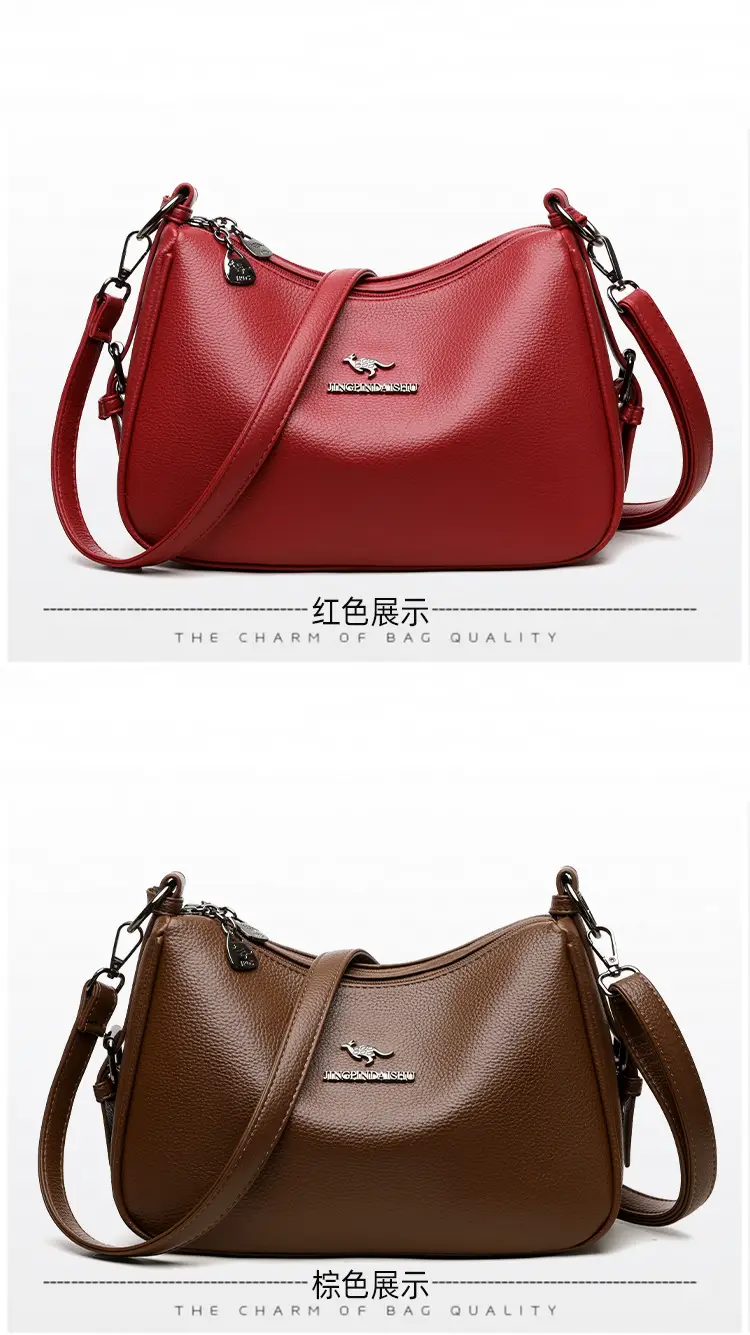 Black Kangaroo Shoulder Tote Bag Women 2024 — feature 23