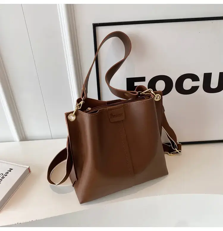 Black Bucket Bag Women 2023 New Fashion — feature 37