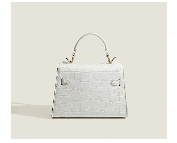 Black Croc Leather Shoulder Bag for Women 2026 — feature 23