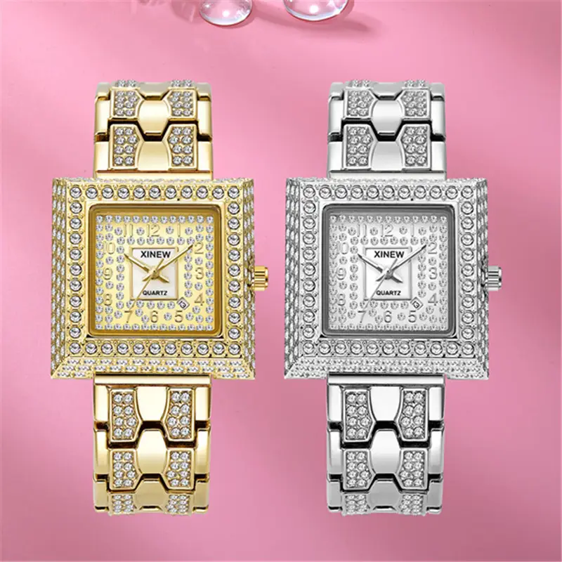 Luxury Gold Diamond Watch for Women — feature 13