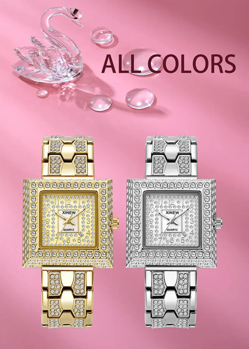 Luxury Gold Diamond Watch for Women — feature 5