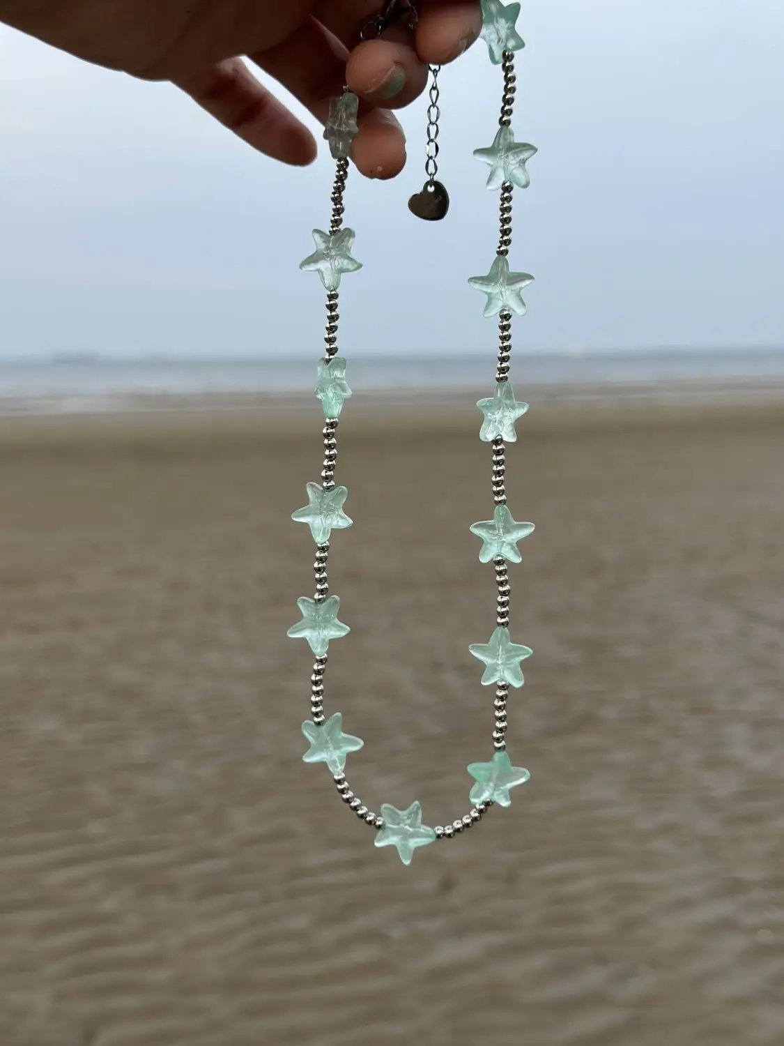 Cool Mint Star Choker for Girls — feature 11