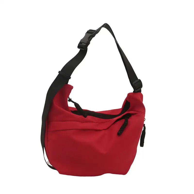 2024 Casual Crossbody Bag Black Nylon Large Capacity - Image 9