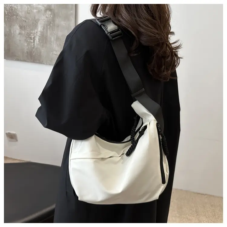 2024 Casual Crossbody Bag Black Nylon Large Capacity — feature 12