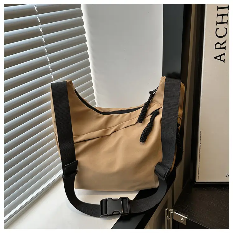 2024 Casual Crossbody Bag Black Nylon Large Capacity — feature 21