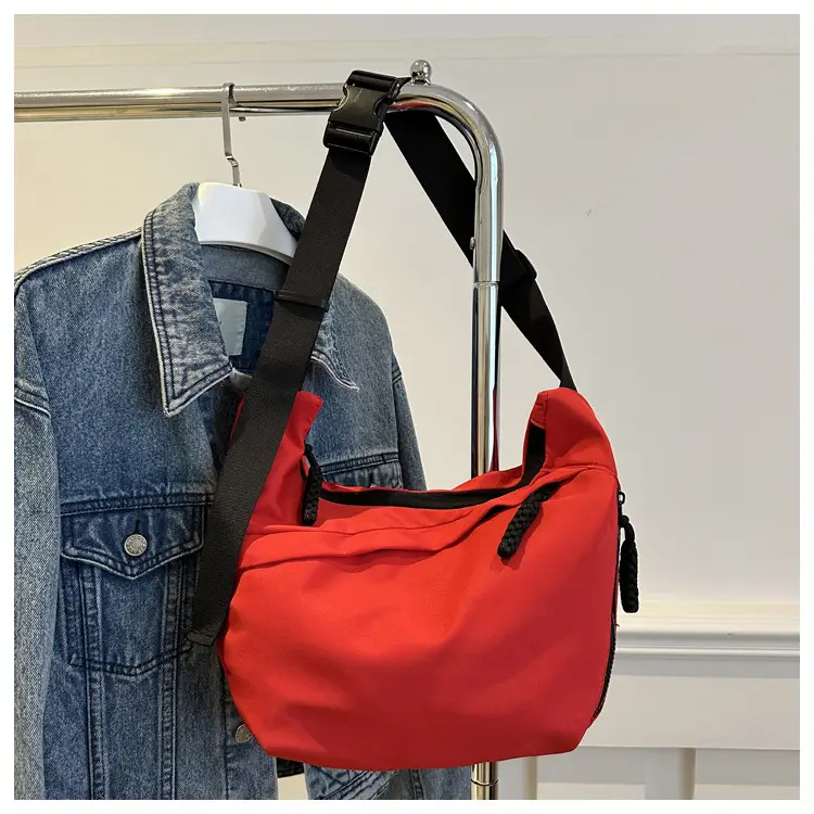 2024 Casual Crossbody Bag Black Nylon Large Capacity — feature 22