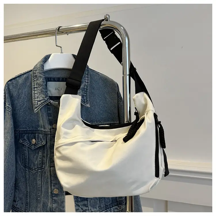2024 Casual Crossbody Bag Black Nylon Large Capacity — feature 25