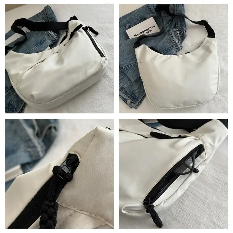 2024 Casual Crossbody Bag Black Nylon Large Capacity — feature 9
