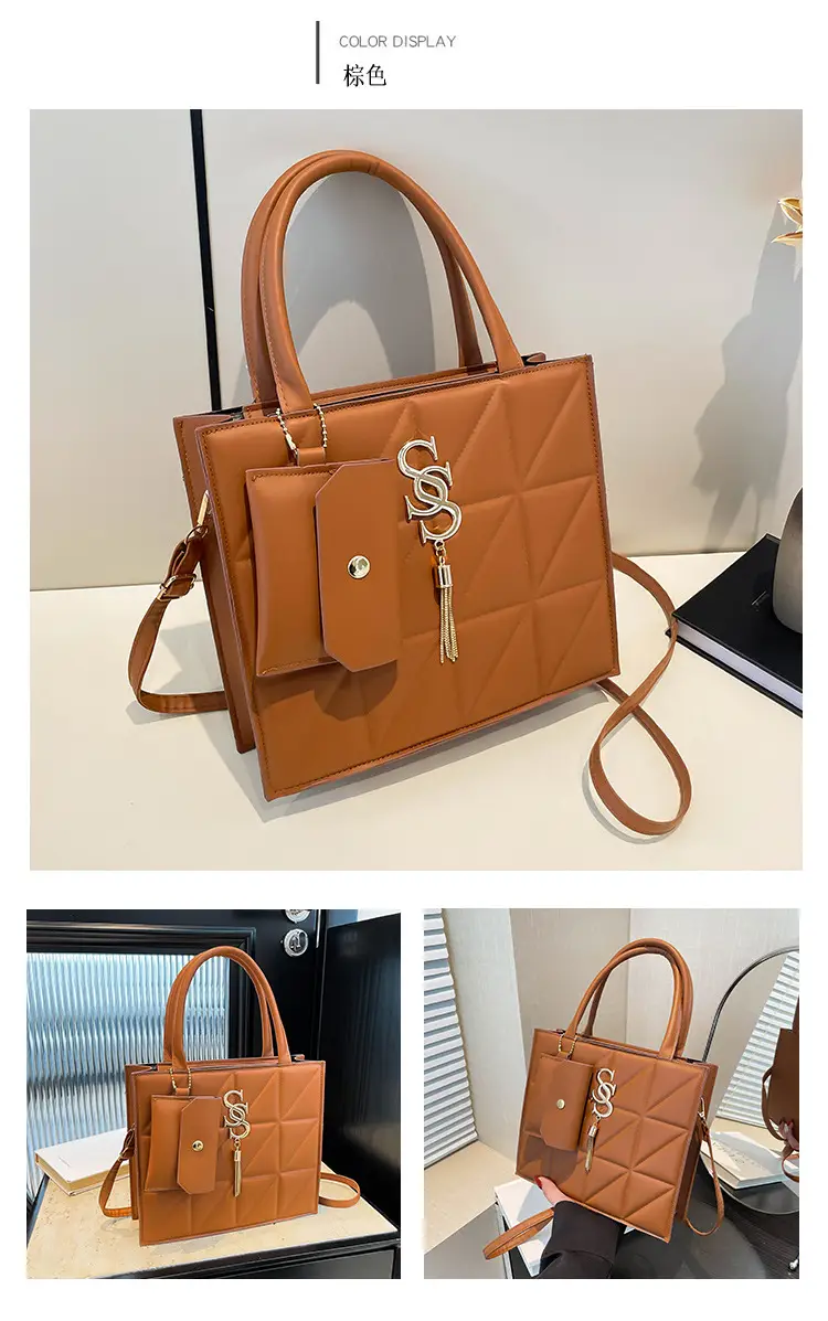 Women's Brown Crossbody Bag 2024 Winter Casual Commute — feature 20