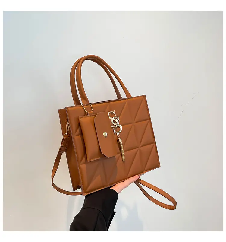 Women's Brown Crossbody Bag 2024 Winter Casual Commute — feature 25