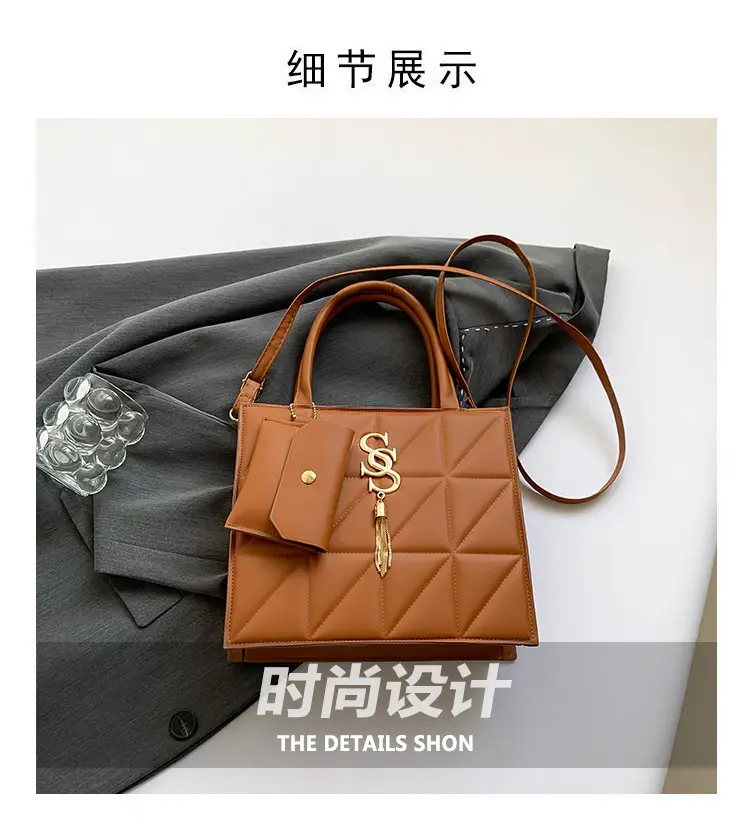 Women's Brown Crossbody Bag 2024 Winter Casual Commute — feature 7