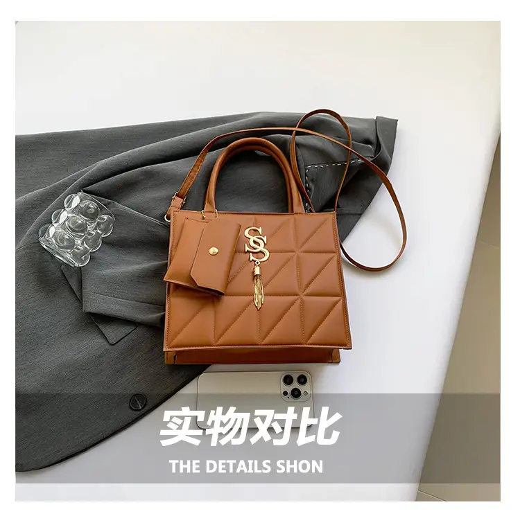 Women's Brown Crossbody Bag 2024 Winter Casual Commute — feature 8