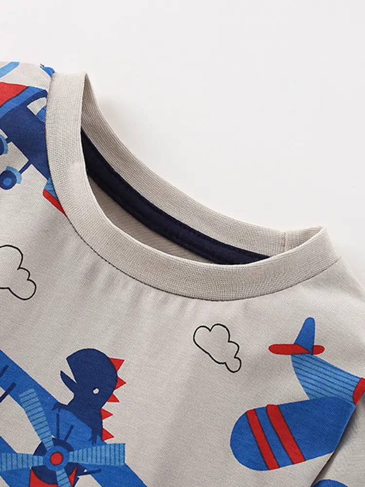 Malwee Boys T-Shirt Cartoon Print Winter Casual - Image 3