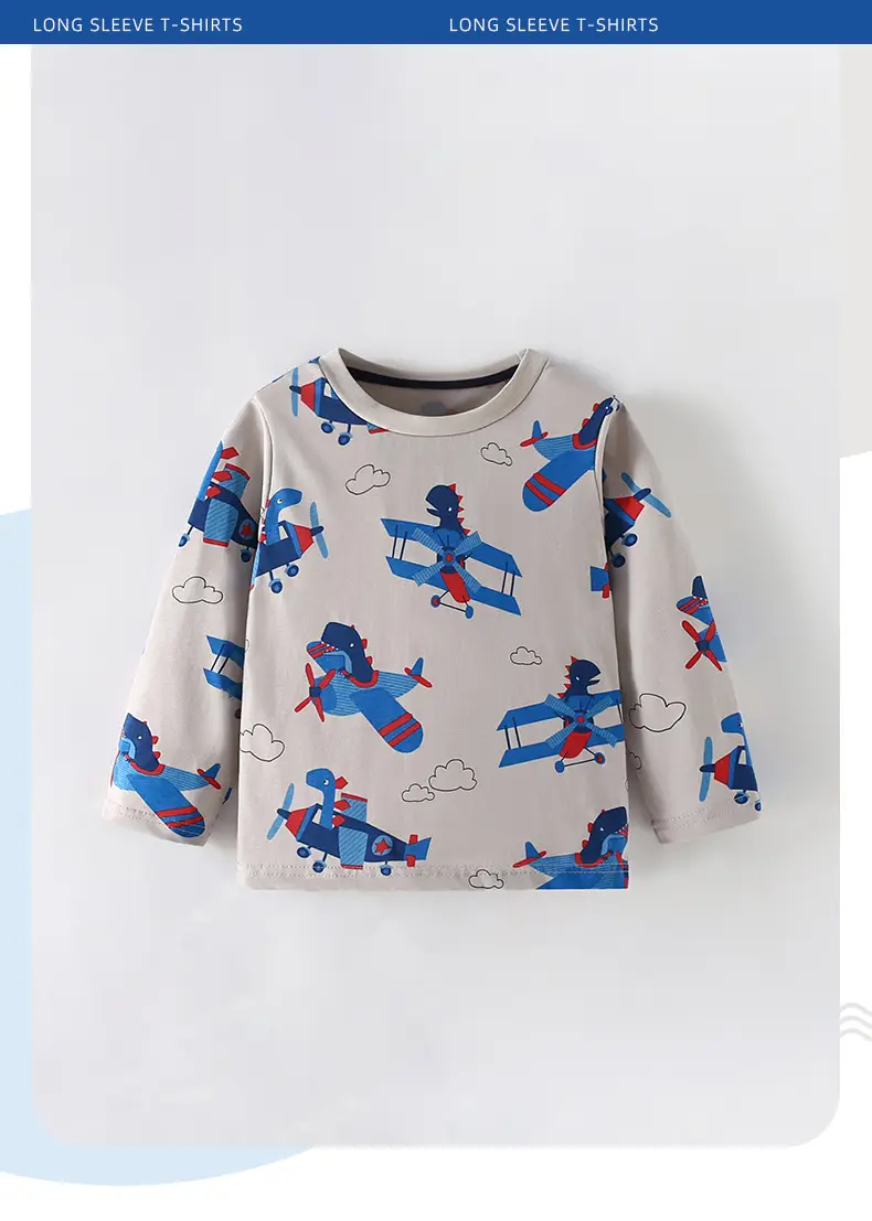 Malwee Boys T-Shirt Cartoon Print Winter Casual — feature 2